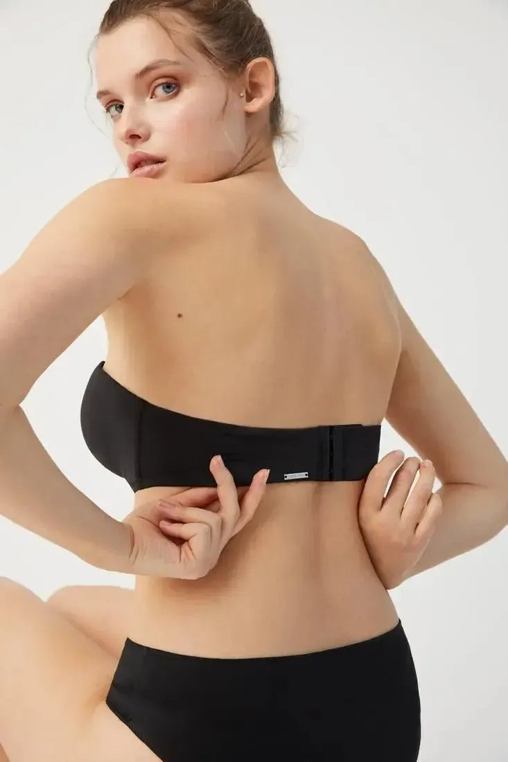 Reggiseno imbottito con ferretto fascia Ysabel Mora 10017 coppa B/C