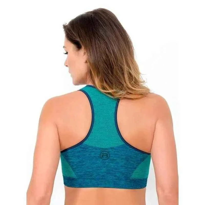Reggiseno maglia top fitness donna Space3 Intimidea 110701