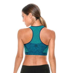 Reggiseno maglia top fitness donna Space3 Intimidea 110701