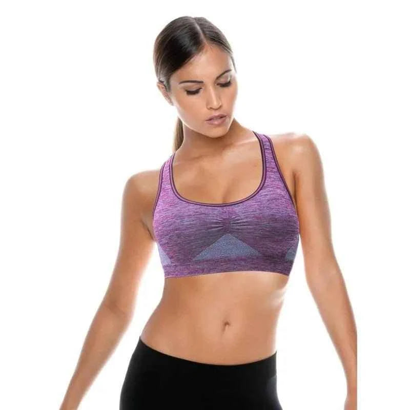 Reggiseno maglia top fitness donna Space3 Intimidea 110701