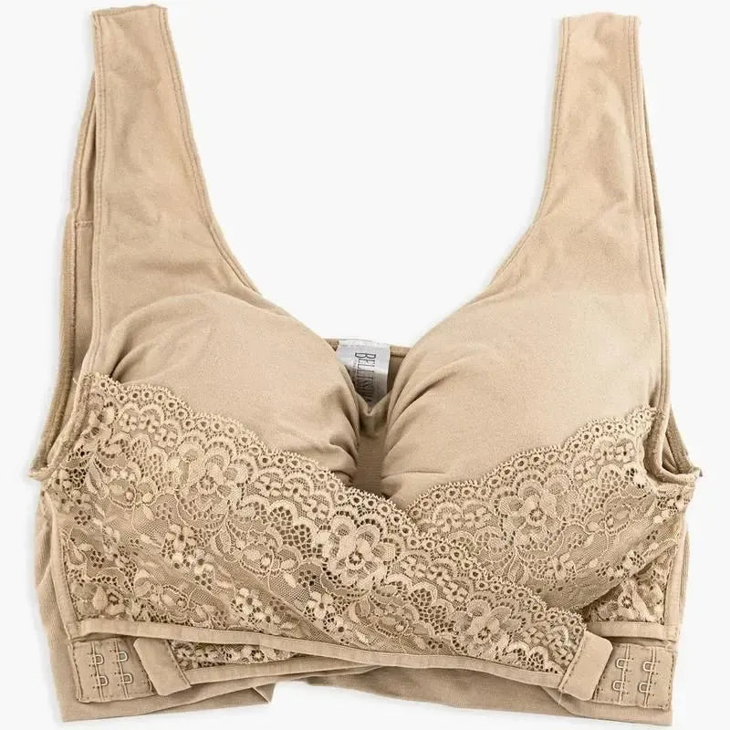 Reggiseno modellante Bellissima push-up in pizzo senza ferretto 147