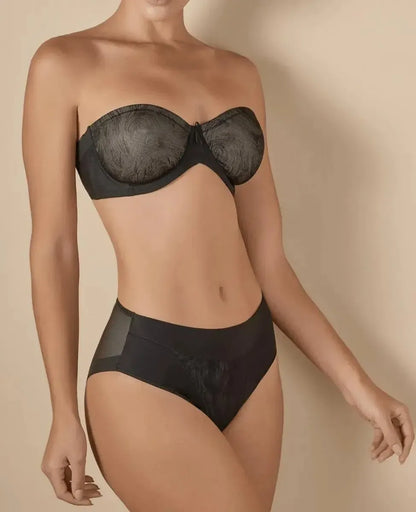 Reggiseno sfoderato a fascia Selene modello Sandra coppa C