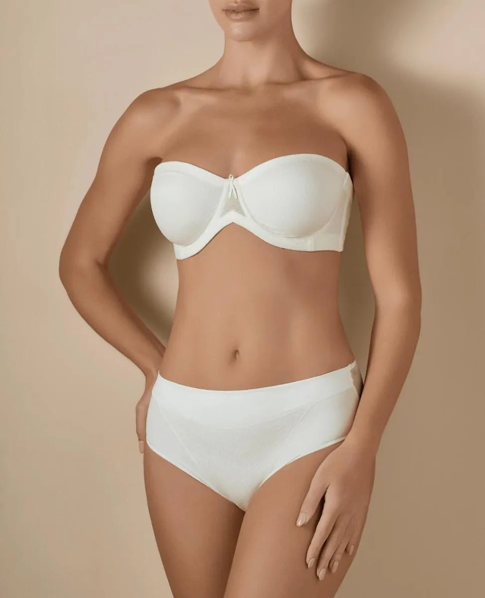 Reggiseno sfoderato a fascia Selene modello Sandra coppa C