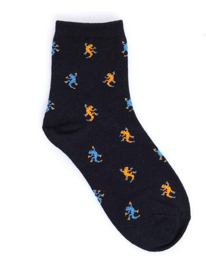 Confezione da 6 paia di calze bambino lunghe Meritex caldo cotone 4028 Geko