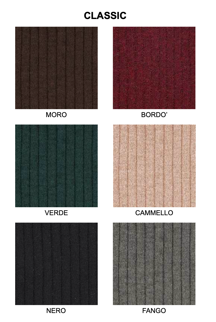 Confezione da 6 paia di calze midi donna in soft cashmere a costa Meritex 451 Costa