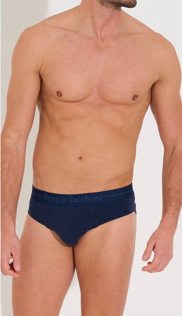 Confezione da 3 slip uomo Sergio Tacchini cotone bielastico S7010-55