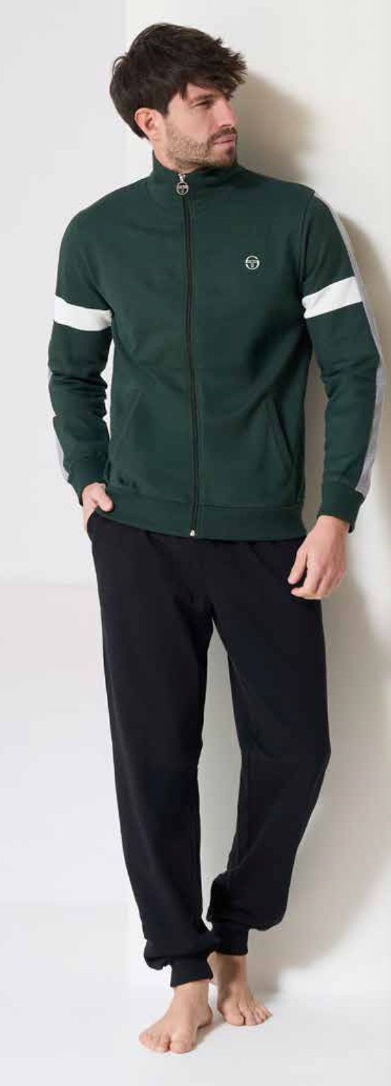 Tuta uomo zip felpata Sergio Tacchini 80B48