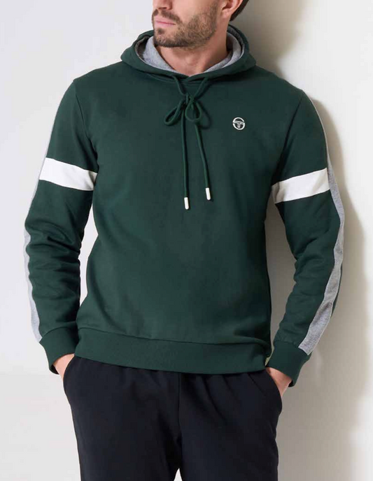Tuta uomo girocollo felpata con cappuccio Sergio Tacchini 70B48/70A48