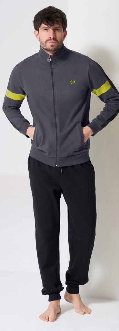 Tuta uomo zip felpata Sergio Tacchini 80B48/80A48