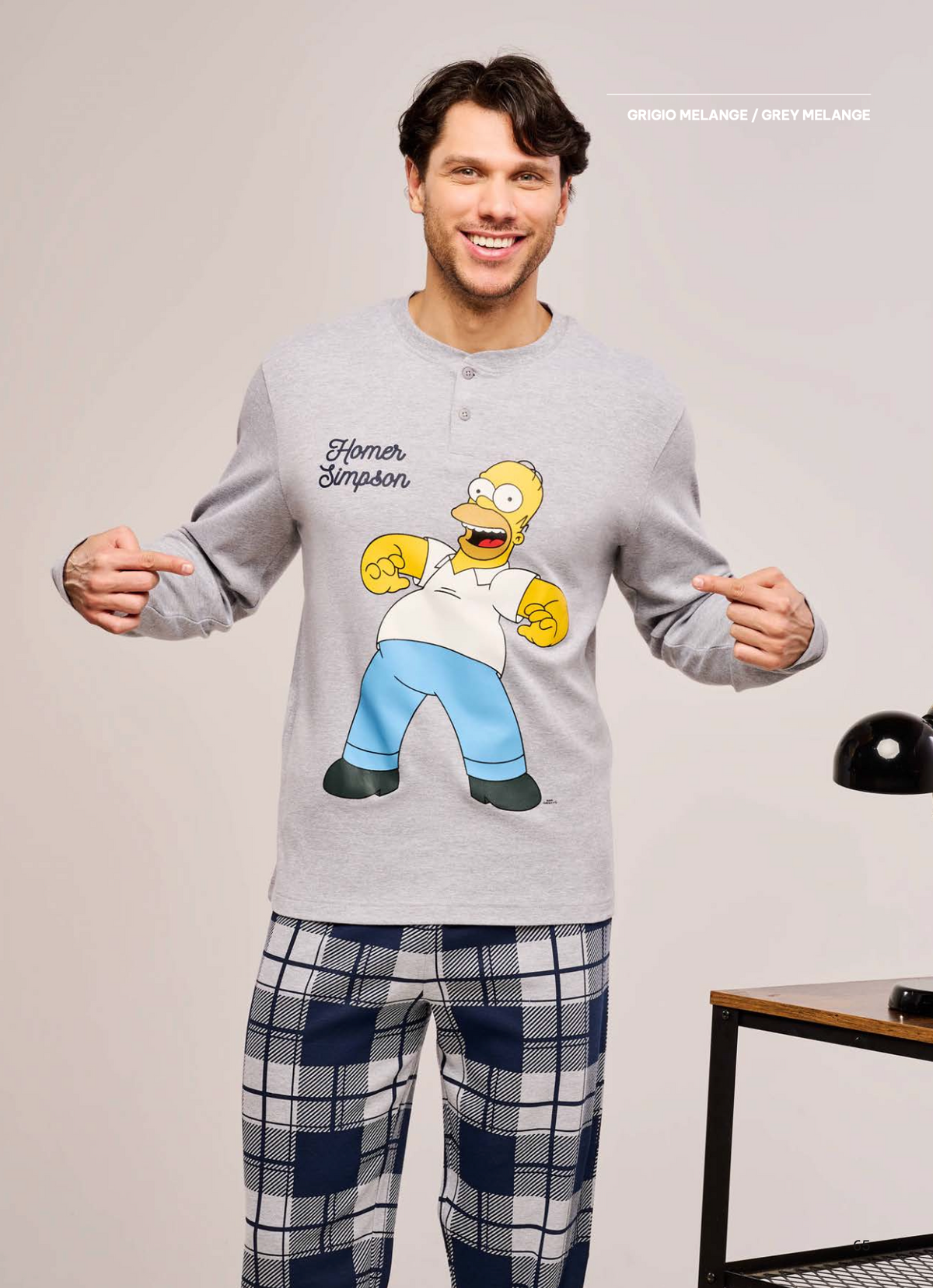Pigiama interlock uomo The Simpsons DYL7895