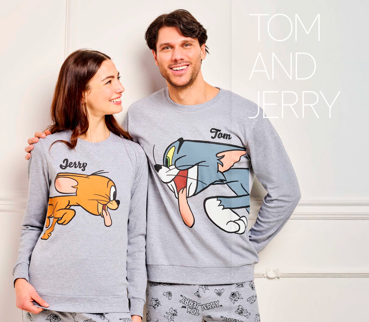 Pigiama interlock donna Tom And Jerry WBL7897