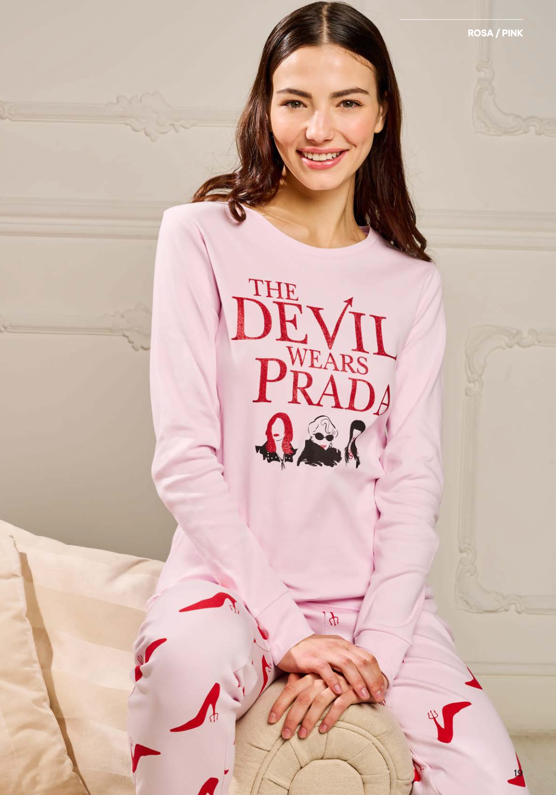 Pigiama interlock donna Il Diavolo Veste Prada DYD0903