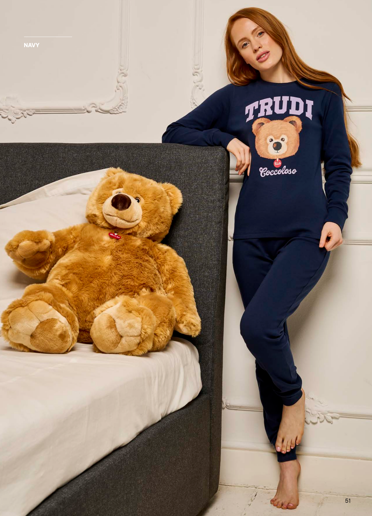 Pigiama interlock donna Trudi TRD08895