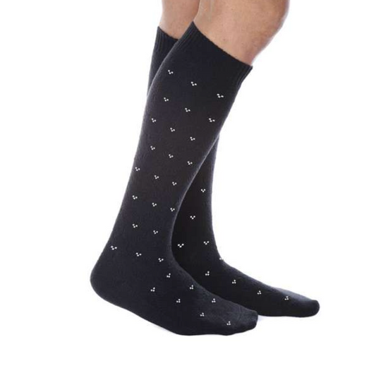 Confezione da 6 paia di calze lunghe uomo in soft cashmere con disegni Meritex 1516