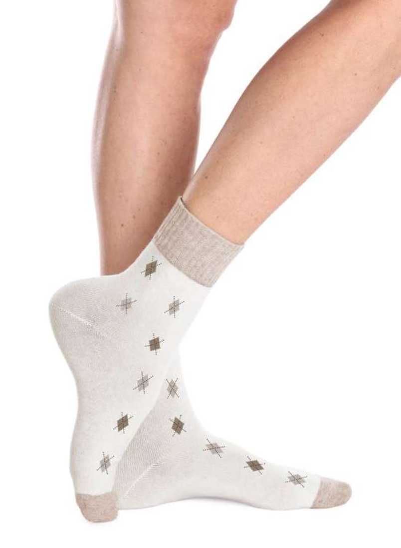 Confezione da 12 paia di calze donna in caldo cotone Meritex 3634 Judy