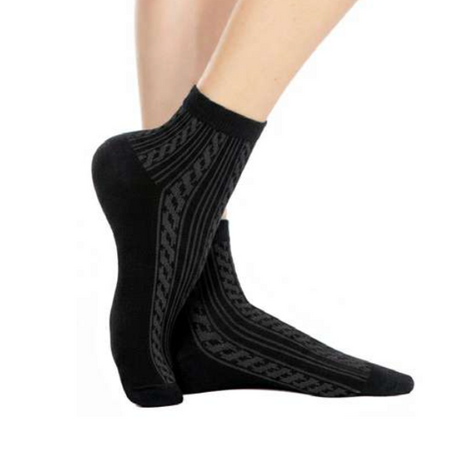Confezione da 12 paia di calze lunghe donna in caldo cotone Meritex 6642 Lucilla