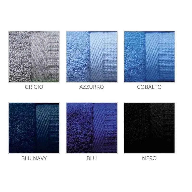 Set Asciugamani Biancaluna Live Color 600 grammi