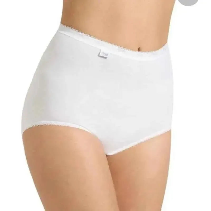 Set di 2 slip Sloggi donna maxi a vita alta in cotone
