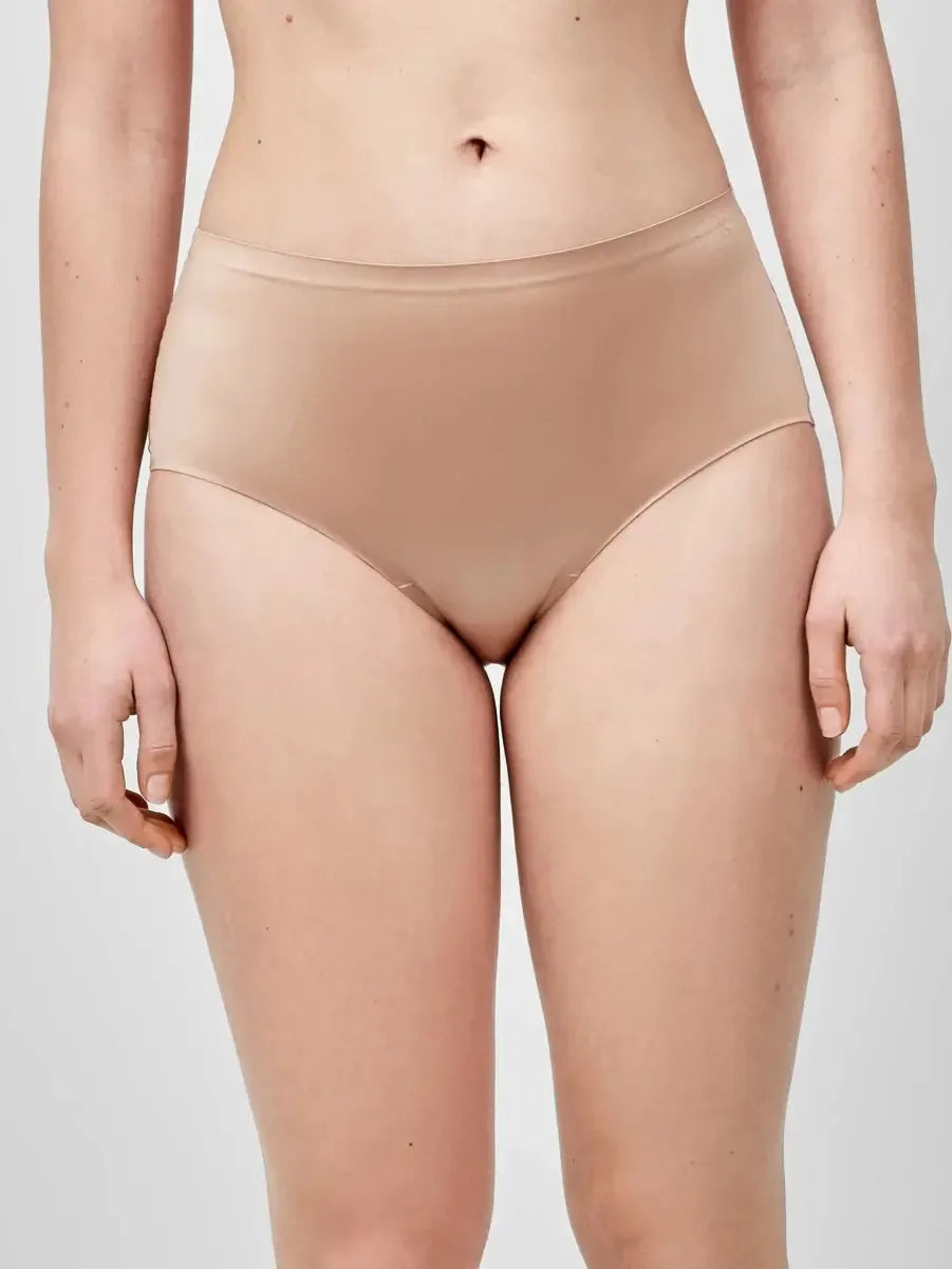 Slip alto donna senza cuciture in tessuto satin Gisela 10056