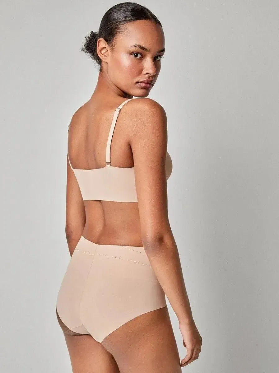 Slip braguita alta Gisela taglio laser contenitiva 10048