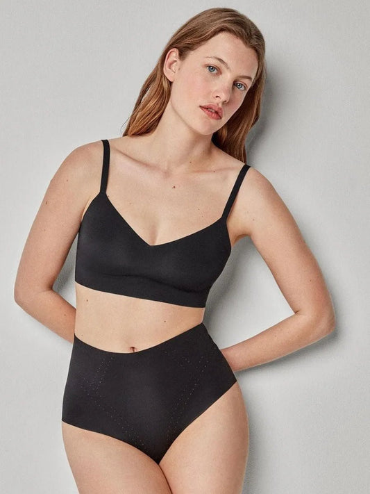 Slip braguita alta Gisela taglio laser contenitiva 10048