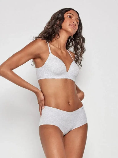 Slip midi vita alta donna modello braguita Gisela in cotone EKO 0233