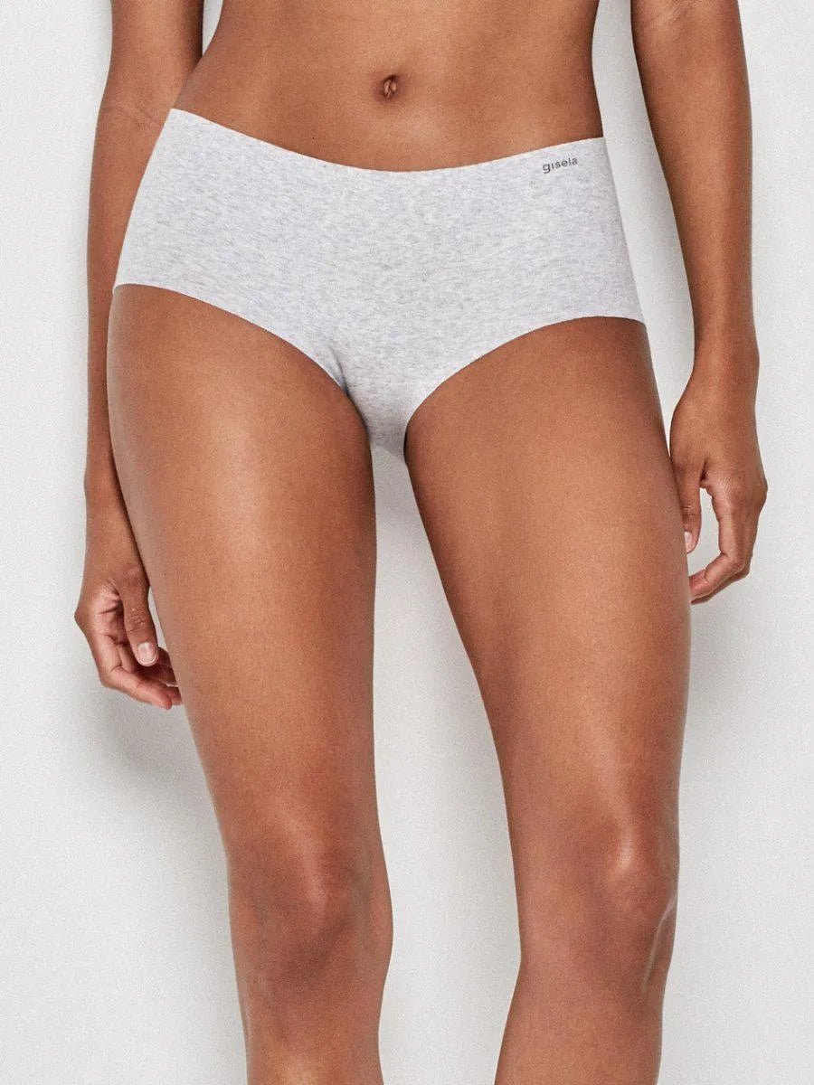 Slip midi vita alta donna modello braguita Gisela in cotone EKO 0233
