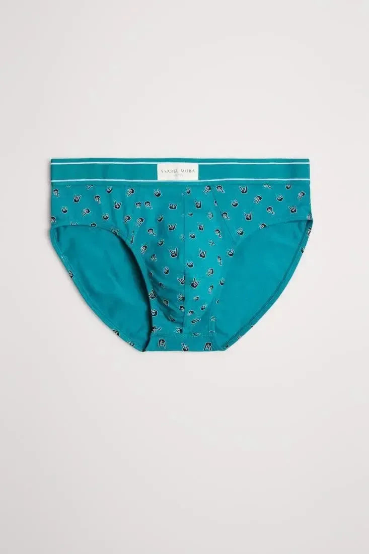 Slip uomo bipack fantasia Ysabel Mora 20307