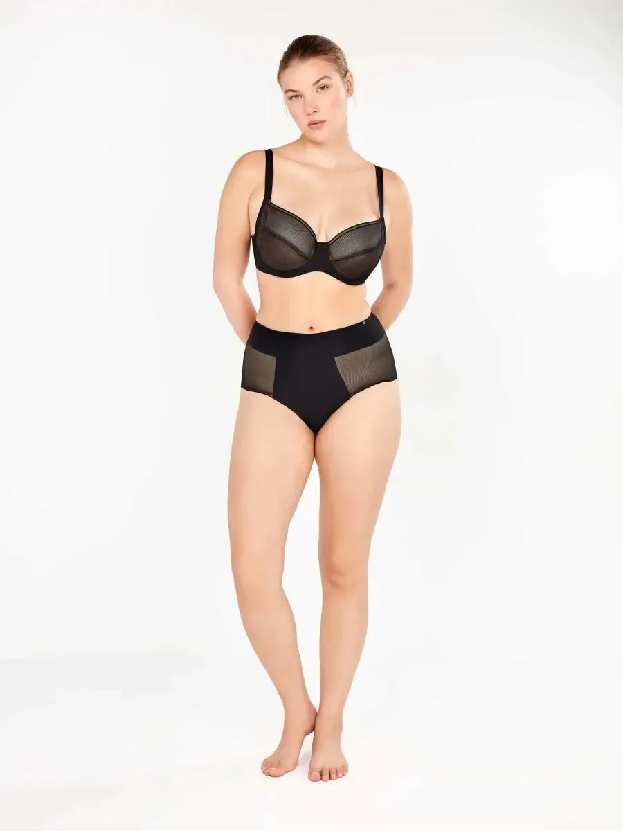 Slip vita alta donna senza cuciture Gisela 10074