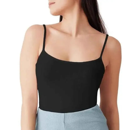 Top canotta donna Cotonella in cotone bielastico GD006
