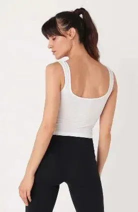 Top corto donna Cotonella cotone bielastico ADB84