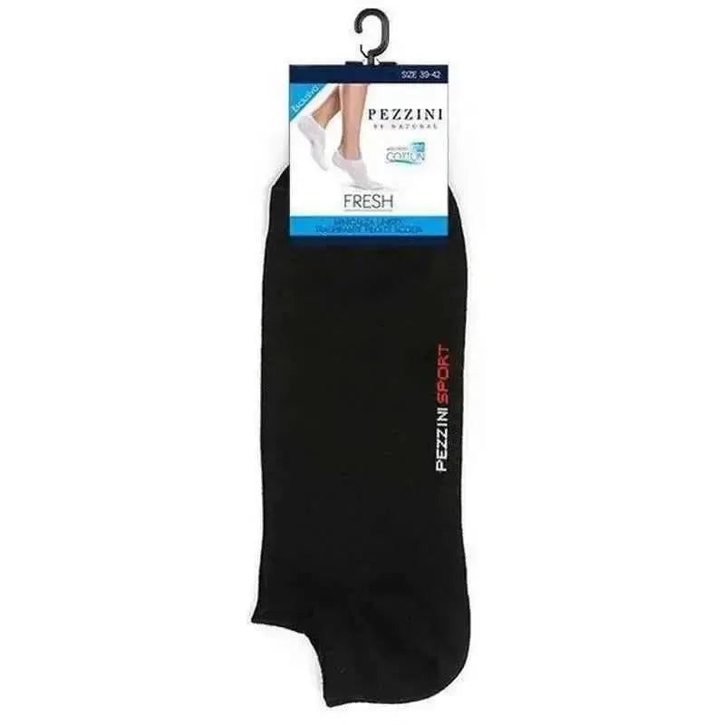 Tris minicalza fantasmino Uomo/Donna Filo di Scozia Pezzini fresh MCZ-103