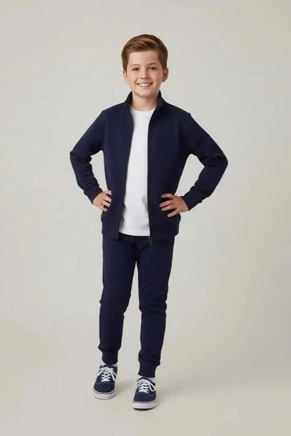 Tuta bambini Ambrosino School cotone fresco zip T001/T003
