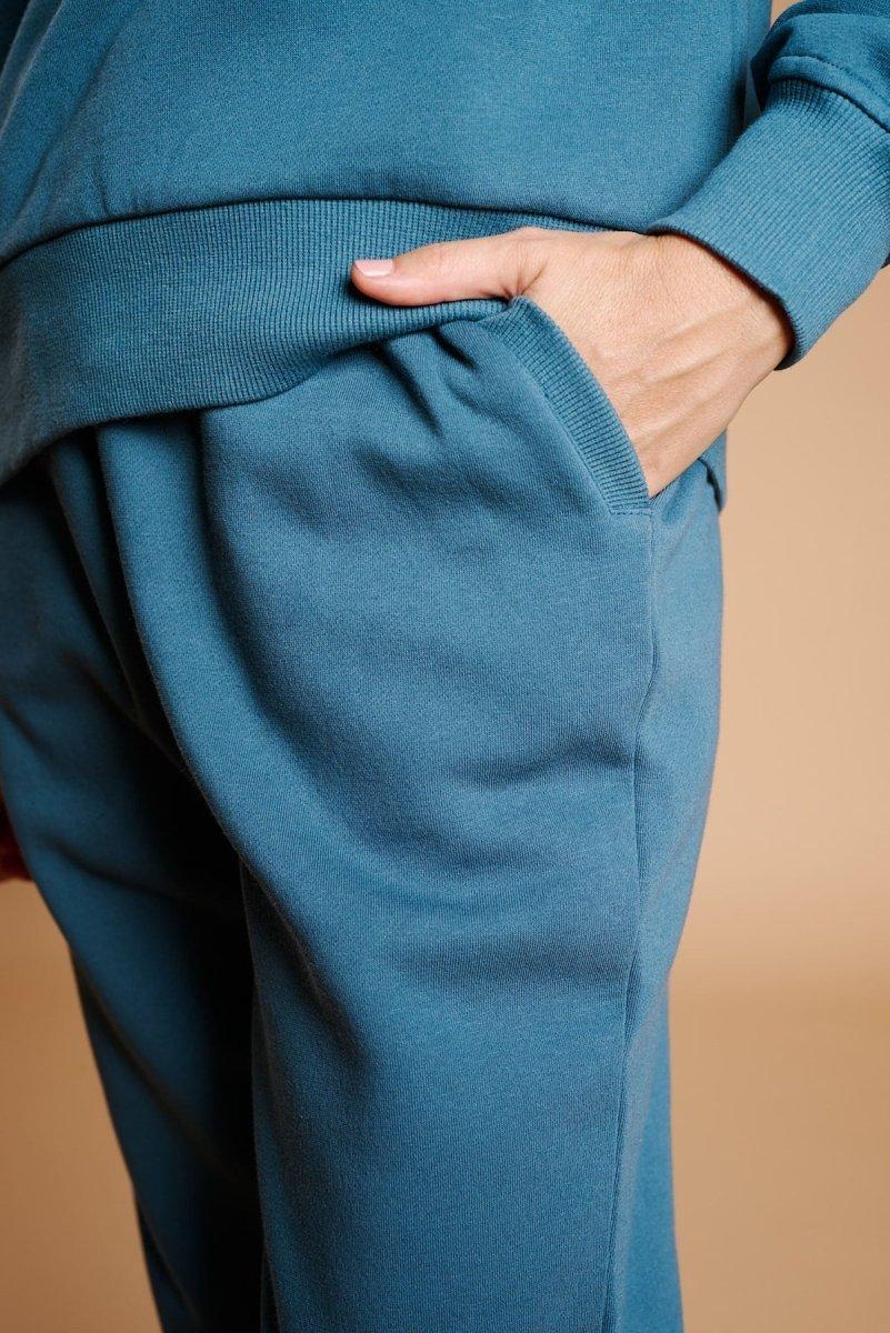 Tuta donna felpata girocollo Muydemi 12011062