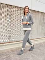 Tuta donna in tricot bicolore Gisela 20313