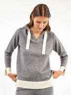 Tuta donna in tricot bicolore Gisela 20313