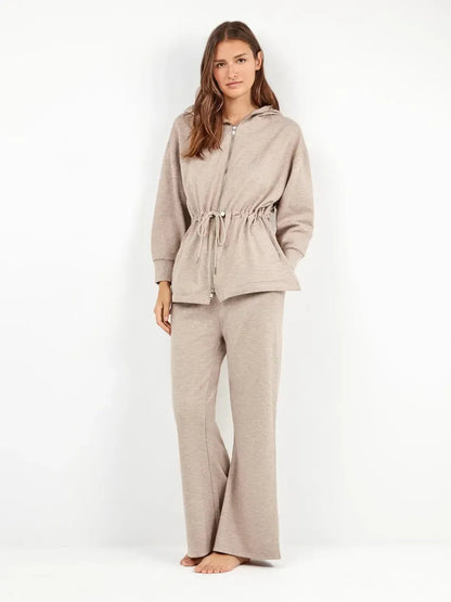 Tuta donna in viscosa felpata Gisela 70013/70011