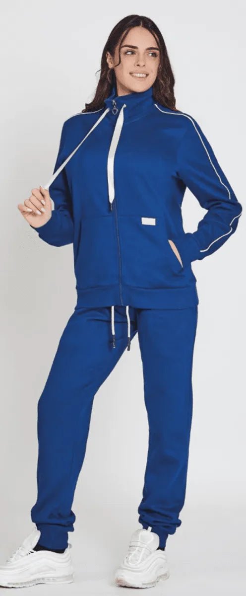 Tuta donna zip felpata Nazareno Gabrielli SD5104