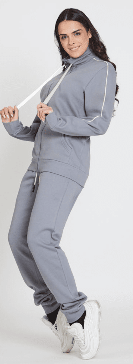 Tuta donna zip felpata Nazareno Gabrielli SD5104