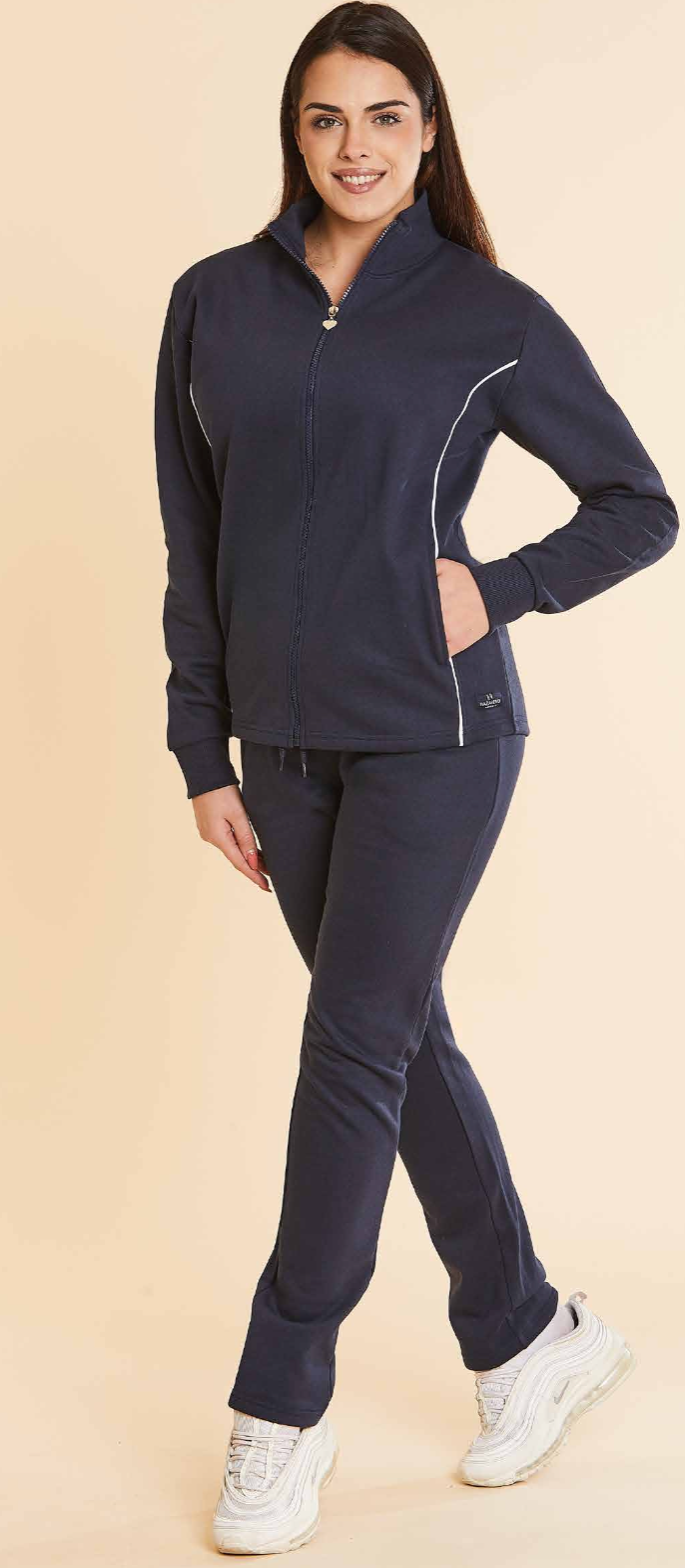 Tuta donna zip felpata Nazareno Gabrielli SD5164