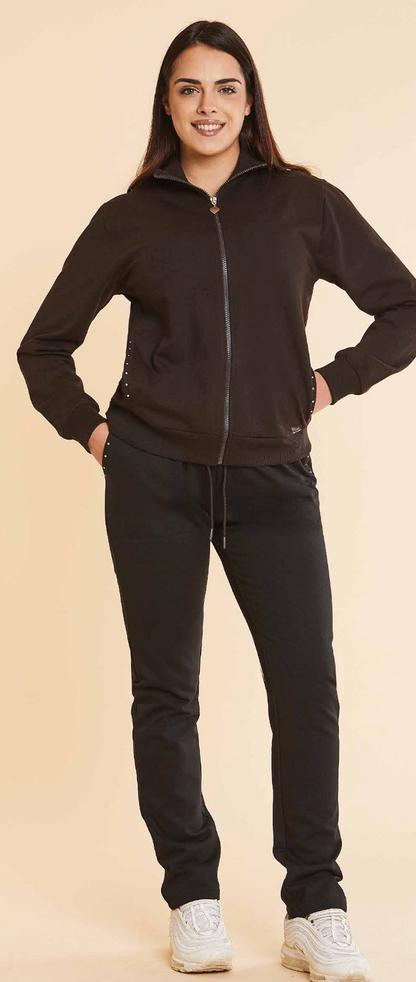 Tuta donna zip felpata Nazareno Gabrielli SD5166