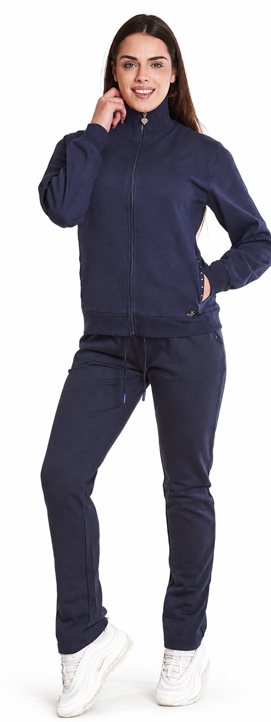 Tuta donna zip felpata Nazareno Gabrielli SD5166