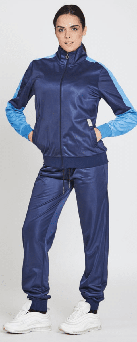 Tuta donna zip triacetata Nazareno Gabrielli SD5110