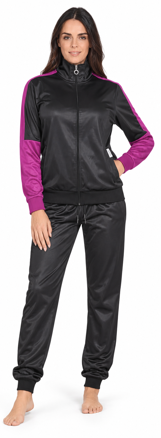 Tuta donna zip triacetata Nazareno Gabrielli SD5110
