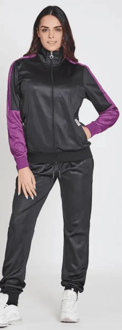 Tuta donna zip triacetata Nazareno Gabrielli SD5110