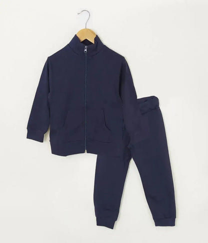 Tuta invernale bambini Ambrosino School felpato zip T002/T004