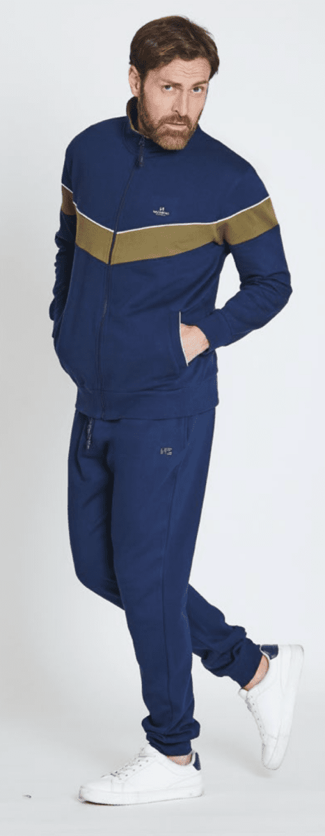 Tuta uomo zip felpata Nazareno Gabrielli SU5001