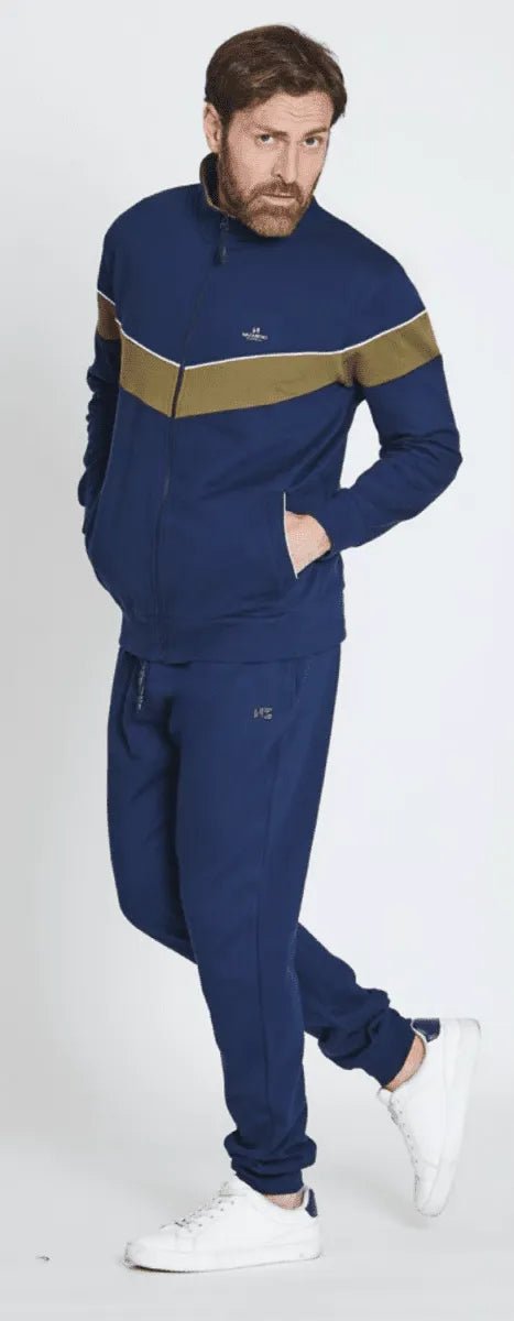 Tuta uomo zip felpata Nazareno Gabrielli SU5001