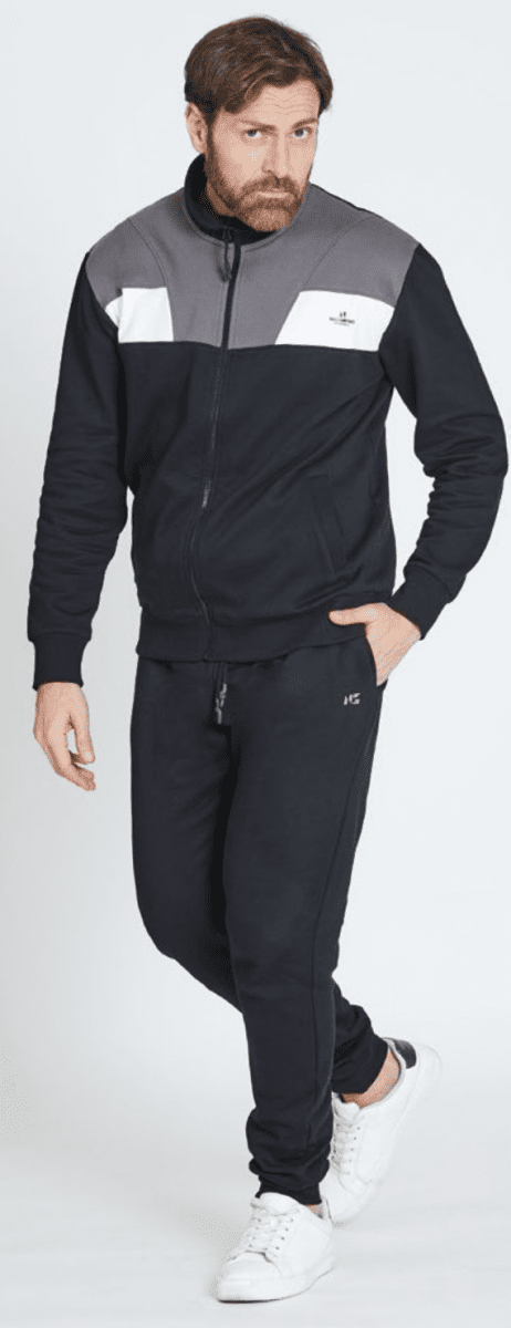 Tuta uomo zip felpata Nazareno Gabrielli SU5005