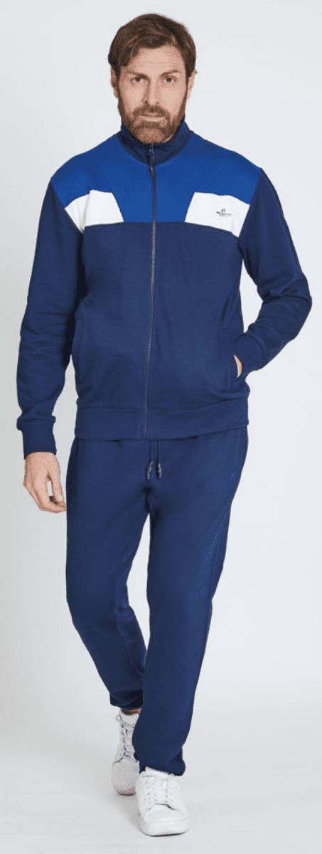 Tuta uomo zip felpata Nazareno Gabrielli SU5005